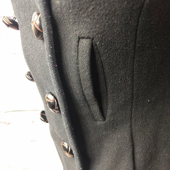 Aritzia Talula Babaton Wool Cashmere Pea Coat XS - Picture 3 of 10